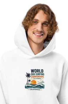 World Dog Surfing Championships California Collection #2 Oversized heavyweight hoodie