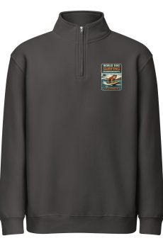 World Dog Surfing Championships California Collection #1 Lane Seven LS14014 Premium 1/4 Zip Sweatshirt