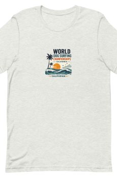World Dog Surfing Championships California Collection #2 Unisex t-shirt