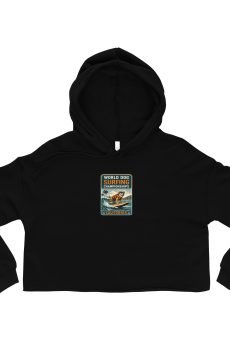 World Dog Surfing Championships California Collection #1 Crop Hoodie