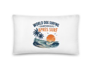 World Dog Surfing Championships Apres Surf v1  Basic Pillow