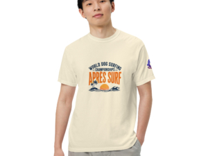 World Dog Surfing Championships Apres Surf v1 Unisex garment-dyed heavyweight t-shirt