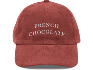 FRENCH CHOCOLATE Vintage corduroy cap